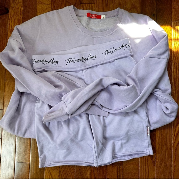 Set Pre-owned Off Duty Sweat Short Set size large - Picture 13 of 14